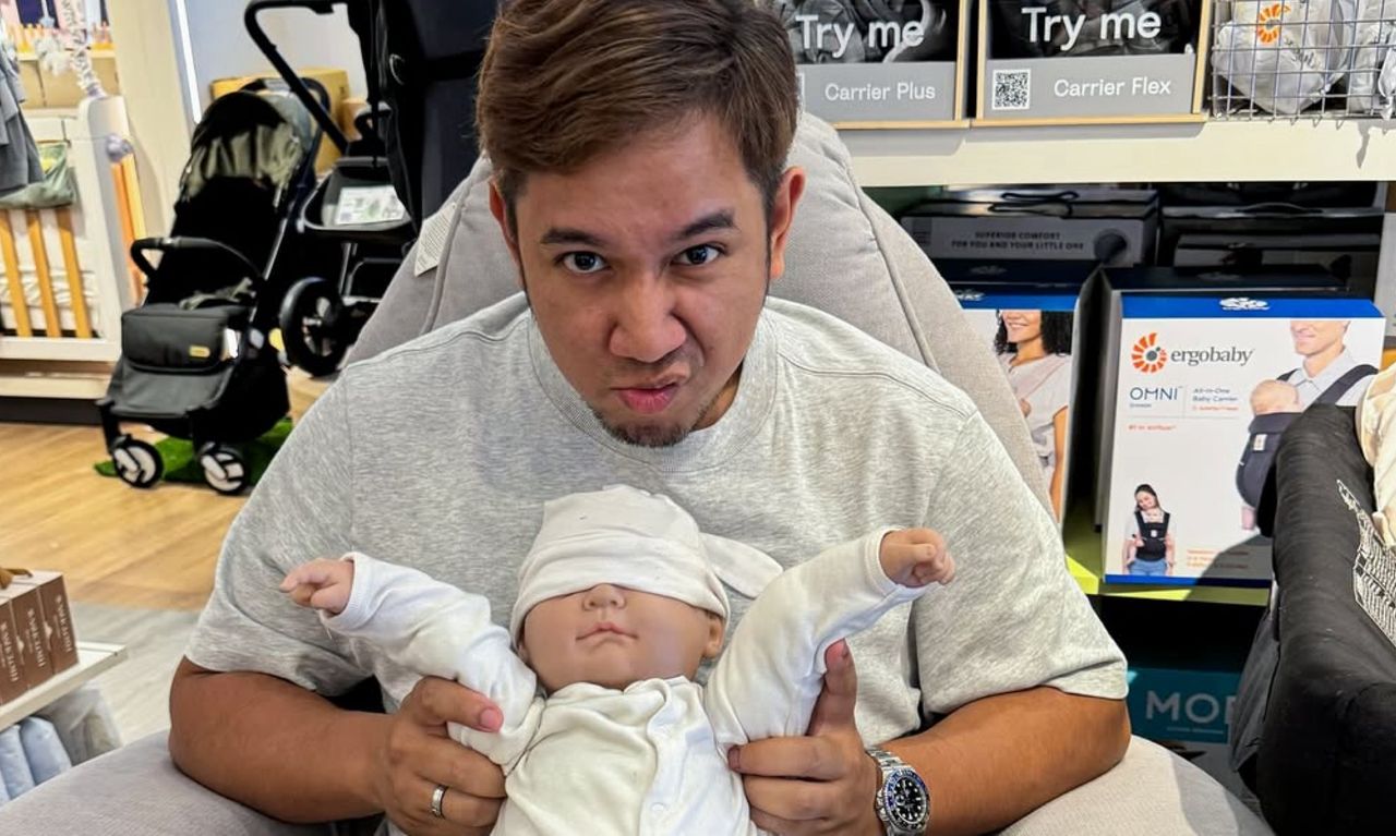 Jaga hati kawan punca Sufi Rashid tutup muka anak di media sosial