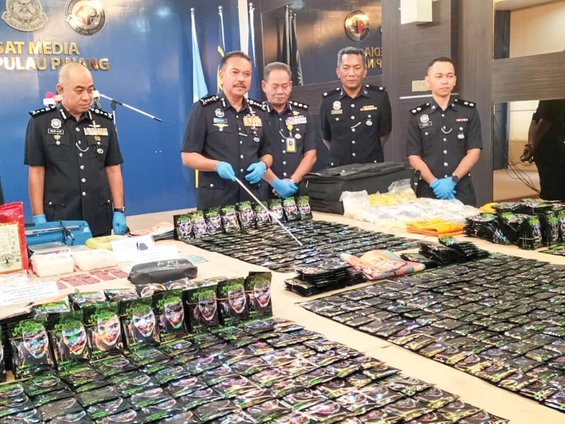 Sindiket dadah antarabangsa tumpas, bahan terlarang RM6.52 juta dirampas