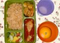 CONTOH menu makanan yang dihidangkan kepada murid-murid di bawah PROMAK. - IHSAN/RIZAL YUSOF