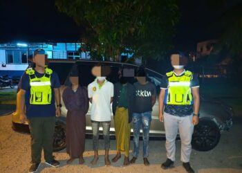 PATI entik Rohingya yang berjaya di tahan di di Jambatan Ular, Pengkalan Kubor, Tumpat, Kelantan-IHSAN PGA.