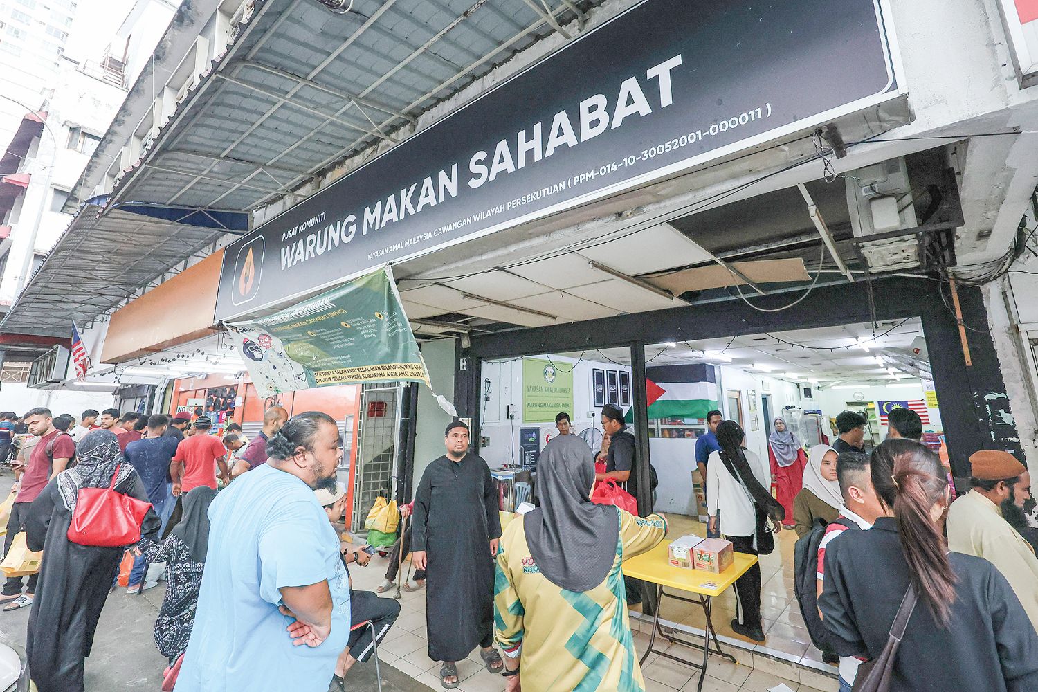 Makanan percuma sepanjang Ramadan di Warung Makan Sahabat