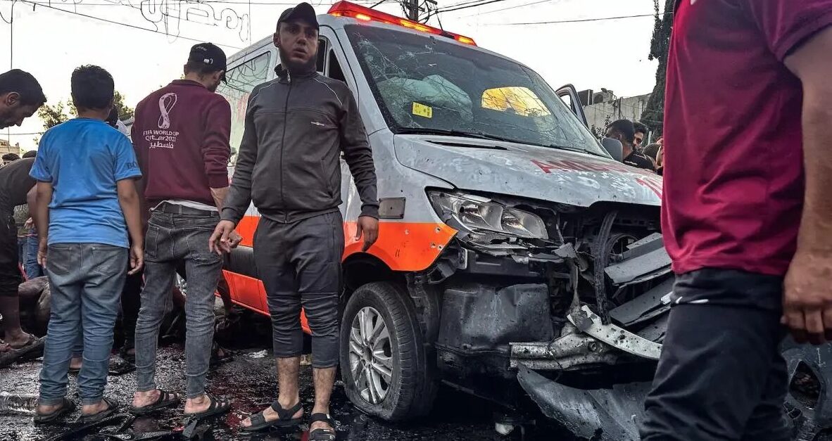 Tentera Israel mengaku tembak ambulans di Gaza