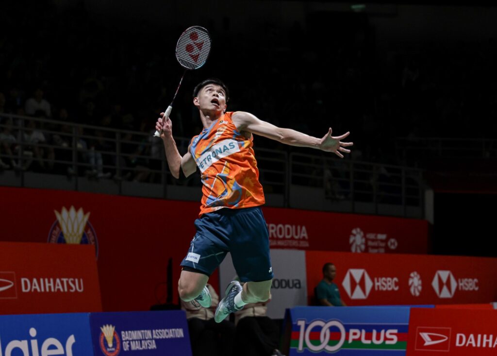 Jun Hao gagal ‘smash’ pemain No.1 dunia