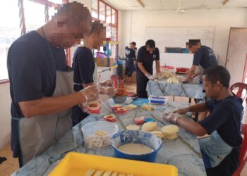 Karipap sejuk beku yang dihasilkan banduan di Pusat Reintegrasi Penghuni (PRP) Mantin di sini cukup laris termasuk mendapat tempahan dari pelbagai agensi dan jabatan.