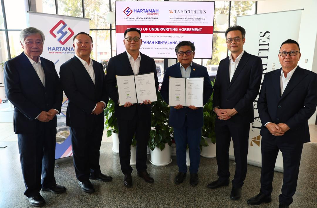 Hartanah Kenyalang meterai taja jamin bersama TA Securities