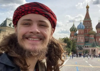 MICHAEL Alexander Gloss terbunuh ketika bertempur di timur Ukraine pada April tahun lalu. – AGENSI