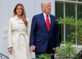 DONALD Trump bersama isterinya, Melania. – AFP