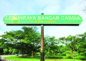LEBUHRAYA Bandar Cassia di Batu Kawan, Pulau Pinang akan ditukar nama kepada Jalan Tun Abdullah Ahmad Badawi sebagai tanda penghargaan terhadap legasi Perdana Menteri Kelima itu.