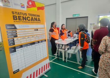 SITUASI semasa di PPS membabitkan kejadian kebakaran saluran paip gas Petronas di Putra Heights, hari ini. - FACEBOOK RTM