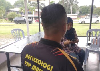 AMIR ketika ditemui pemberita di Pusat Reintegrasi Penghuni Mantin, Seremban.-UTUSAN/ NUR SHARIEZA ISMAIL