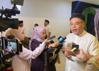 WOO Kah Leong ditemui pada majlis sambutan Hari Raya Aidilfitri di Kuala Lumpur.