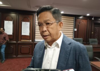 JALALUDDIN Alias ditemui pemberita selepas Mesyuarat Mingguan Exco di Wisma Negeri, Seremban hari ini.-UTUSAN/NUR SHARIEZA ISMAIL.