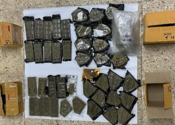 GANJA yang berjaya dirampas oleh Batalion 9 PGA semasa melakukan penugasan Op Taring Wawasan Kelantan di pangkalan haram MCA, Rantau Panjang, Kelantan semalam-IHSAN PGA.