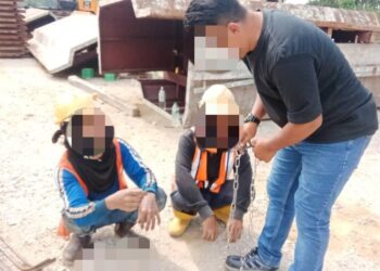 SEBAHAGIAN PATI yang ditahan JIM Kelantan dalam serbuan berasingan di beberapa jajahan di Kelantan.-IHSAN JIM KELANTAN.
