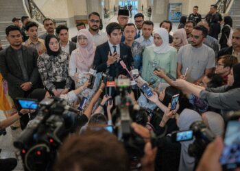 SYED Saddiq Syed Abdul Rahman menghadiri pendengaran rayuan terhadap sabitan dan hukuman bagi empat pertuduhan pecah amanah, salah guna harta dan pengubahan wang haram dana Armada di Mahkamah Rayuan Putrajaya. -UTUSAN/FAIZ ALIF ZUBIR