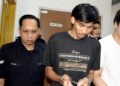 MUHAMMAD Haziq Jemain ketika dihadapkan ke mahkamah atas pertuduhan melakukan amang seksual dengan pelajar bawah umur.