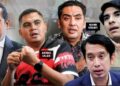 Antara bekas pemimpin dan pemimpin politik berusia awal 30-an hingga ambang 50-an yang menjadi perhatian ramai.