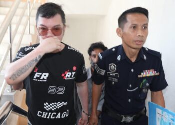 TAN BAN CHOON didakwa di Mahkamah Sesyen, Johor Bahru, Johor atas pertuduhan memiliki dan mengedar dadah. - UTUSAN/BAAZLAN IBRAHIM