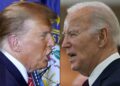 TRUMP menyalahkan bekas Presiden Joe Biden berkenaan ekonomi AS yang semakin merudum. – AFP