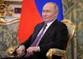 VLADIMIR Putin terus melengah-lengahkan rundingan damai Russia dengan Ukraine. – AFP