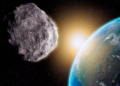 TERDAPAT tiga asteroid besar yang berisiko melanggar bumi dalam masa terdekat. - AGENSI