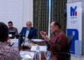 ANWAR Ibrahim dalam mesyuarat Majlis Penasihat Aset Digital dan kecerdasan buatan (AI), hari ini. - PEJABAT PERDANA MENTERI