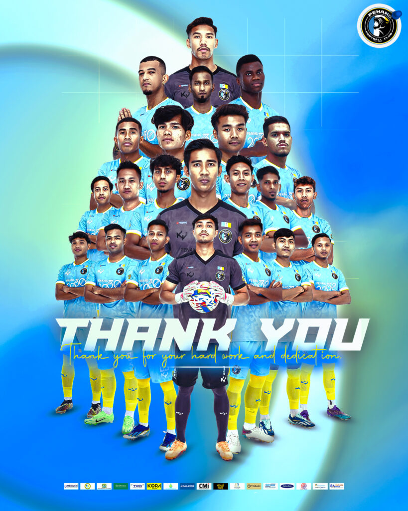 Penang FC lepaskan 22 pemain