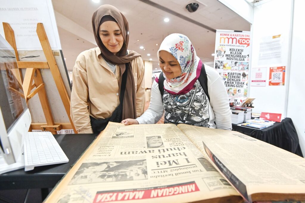 Karikatur tarikan utama reruai Media Mulia