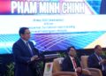 PHAM Minh Chinh menyampaikan syarahan umum yang menekankan dua hala istimewa antara Vietnam dan Malaysia di Universiti Kebangsaan Malaysia (UKM) Bangi, Selangor semalam. – UTUSAN/FAUZI BAHARUDIN