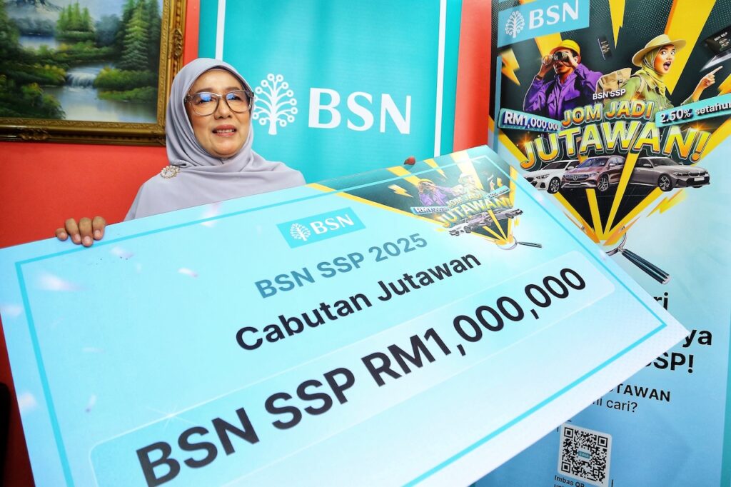 Pesara JPJ menang RM1 juta cabutan BSN SSP