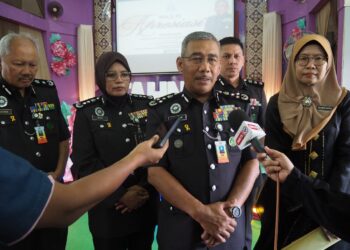 IBRISAM Abdul Rahman ditemui dalam sidang akhbar Majlis Apresiasi SISHG 2024 di SHG Telok Mas, Melaka. - UTUSAN/MUHAMMAD SHAHIZAM TAZALI