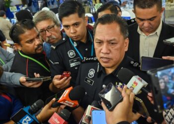 RUSDI. Mohd Isa ketika ditemui pemberita pada Majlis Apresiasi Ketua Polis Negara bersama Media Tahun 2025 di Bukit Aman, Kuala Lumpur hari ini. - UTUSAN/SYAKIR RADIN