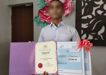 Adam merupakan penerima Anugerah Pelajar Terbaik Sijil Pelajaran Malaysia (SPM) 2024 bagi kategori SHG