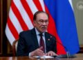 ANWAR Ibrahim ketika pertemuan dua hala bersama Rusia. - PEJABAT PERDANA MENTERI