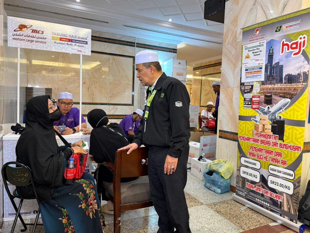 Lebih RM1.69 juta barang dipos jemaah Malaysia