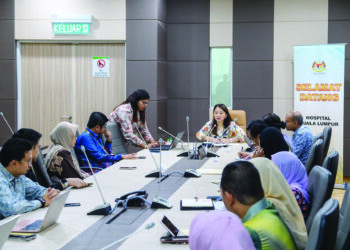 HANNAH Yeoh menghadiri perjumpaan dengan pengurusan Pusat Perubatan Universiti Malaya (PPUM) pada April lalu bagi mendapatkan maklumat tentang pembabitan remaja dalam salah guna dadah.