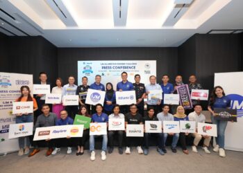 BARISAN penaja untuk Cabaran IJM Allianz Duo Highway Challenge 2025.