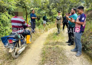 TIGA lelaki temasuk seorang warga Indonesia ditahan setelah di kesan menceroboh Hutan Simpan Rotan Tunggal di Kampung Sang Lee di Raub, Pahang.