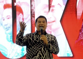 RAFIZI Ramli berucap pada  Jelajah Hiruk di Hotel New York, Johor Bahru.