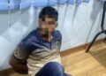 SUSPEK ditahan sebaik tiba di Terminal Bas Melaka Sentral, Melaka pada pukul 8.30 malam dan diserahkan kepada pihak berkuasa untuk siasatan lanjut.