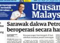 Keratan Utusan Malaysia keluaran 2 Mei 2025.