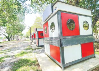 MYKIOSK berdekatan Stadium Darul Aman yang sudah diagihkan kepada peniaga di Alor Setar, Kedah.