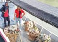 SEBAHAGIAN daripada 788kg sampah yang berjaya dikutip di sepanjang Sungai Juru, Bukit Mertajam, Pulau Pinang.