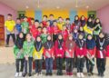 SENYUMAN sang juara yang akan mewakili sekolah ke MSSD Jeli.