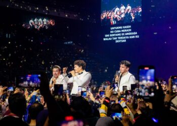 Persembahan luar biasa KRU pada malam ketiga Konsert GenKRU di Axiata Arena, Bukit Jalil terus lakar sejarah. Kredit Gambar: Bangswan Pictures