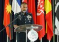 KAPSYEN FOTO: MOHAMED Usuf ketika berucap pada Program Derma Darah Sempena Hari Polis ke-218 di IPK Kuala Lumpur di sini, hari ini. -UTUSAN/ISKANDAR ISHAK
