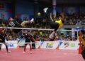 AZLAN Alias melakukan libasan ketika berdepan Thailand pada final acara regu Piala Asia Sepak Takraw 2025 di Stadium Titiwangsa, hari ini.