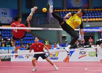 AZLAN Alias menjadi pilihan utama mengisi posisi apit kanan Malaysia di Sukan SEA Thailand 2025. UTUSAN/SYAKIR RADIN