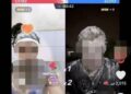 TANGKAP layar yang diambil daripada satu siaran langsung di TikTok menunjukkan dua anak muda sedang aktif melakukan trend ‘PK Battle’