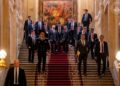 ANWAR Ibrahim bersama Presiden Russia, Vladimir Putin dalam lawatan rasmi di Istana Kremlin, Moscow, Rusia. - PEJABAT PERDANA MENTERI